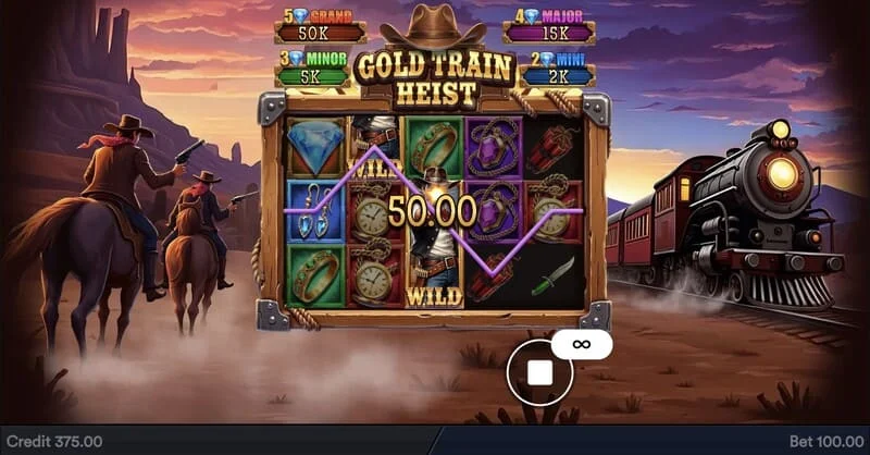 Gold Train Heist - tabel pembayaran dan nilai koin
